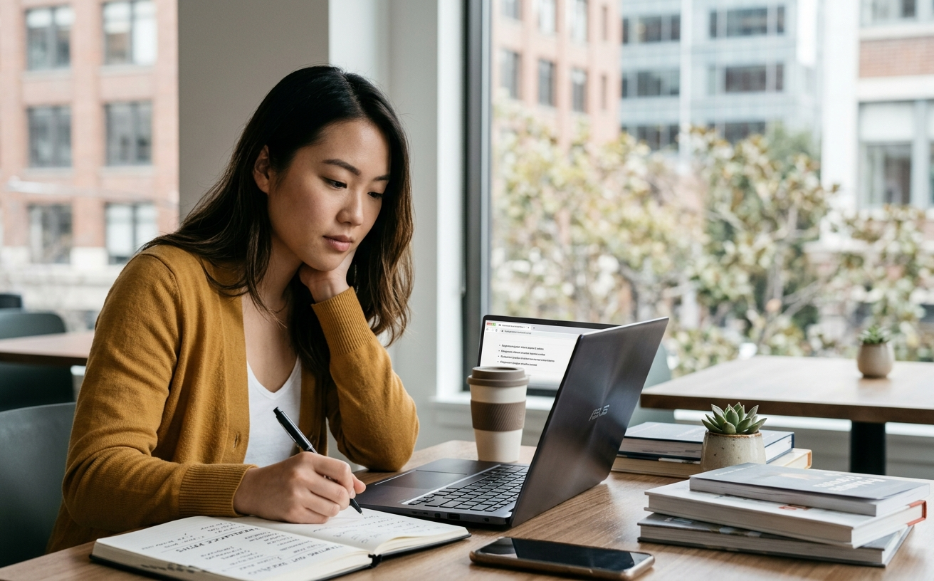 Beginner learning how to start freelancing on Fiverr