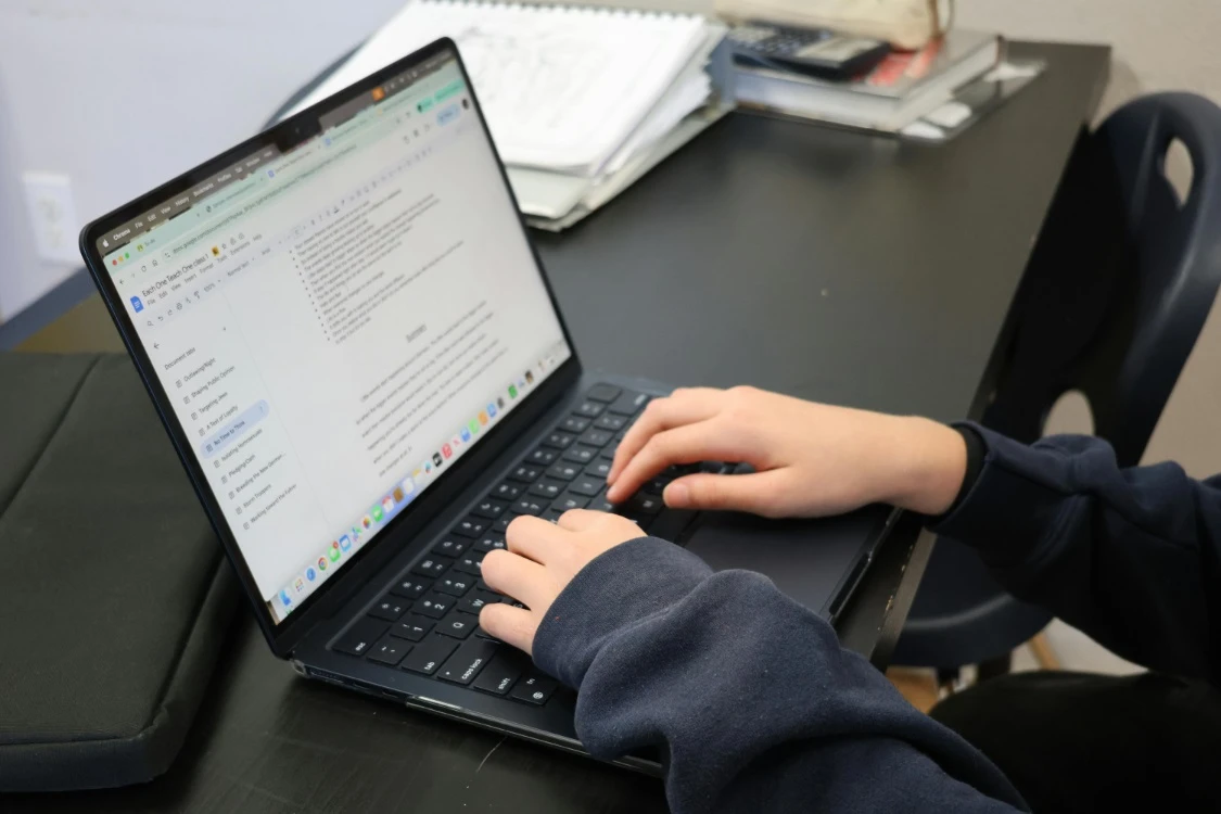 Freelancer writing a professional cover letter